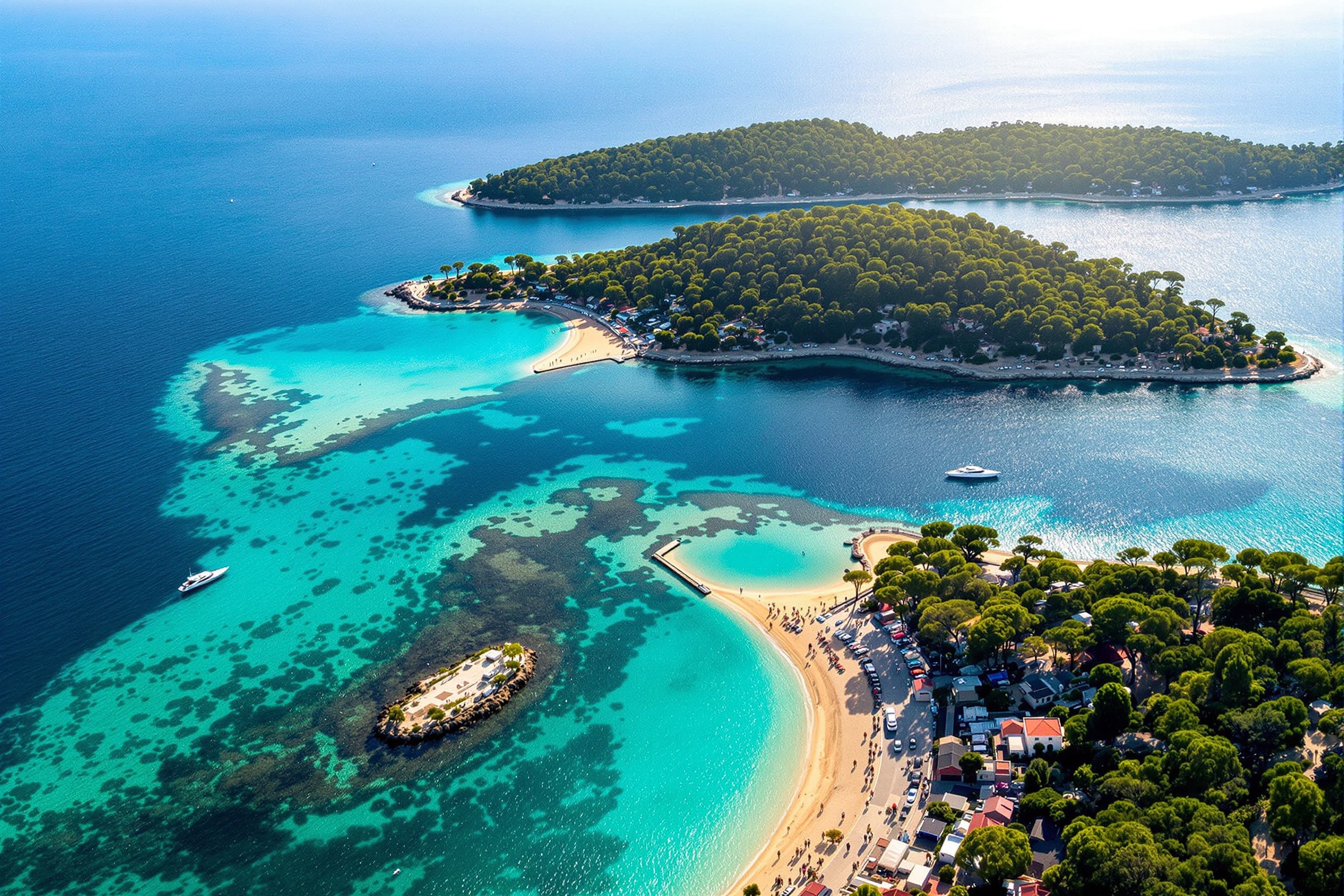 Îles de Lérins, superyacht côte d'azur
