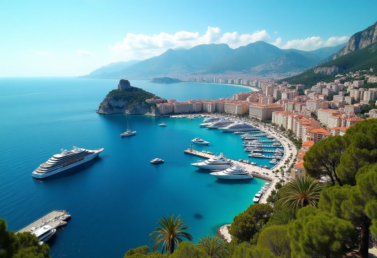 Monaco, superyacht côte d'azur