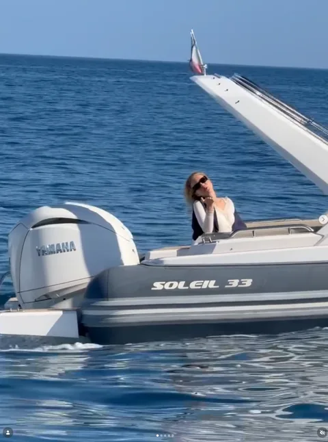 Souvenir client 8 à bord de notre yacht à Cannes