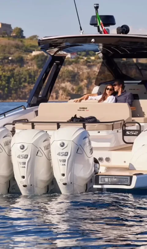 Souvenir client 12 à bord de notre yacht à Cannes