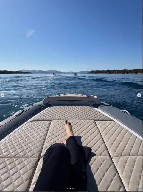 Souvenir client 17 à bord de notre yacht à Cannes