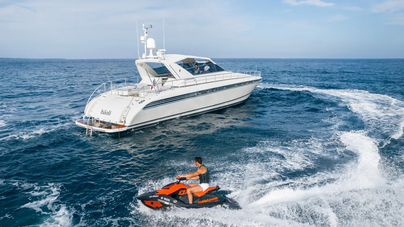 Baoli, photo 27 location yacht Cannes
