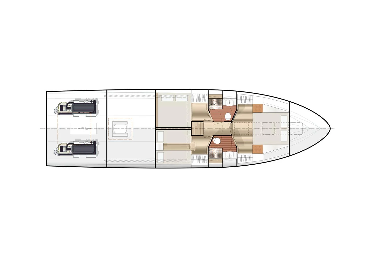 Delta 60 Open, photo 34 location yacht Cannes